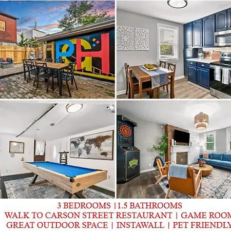 Cozy Southside Pitt Home W/ Pool Table +Yard
